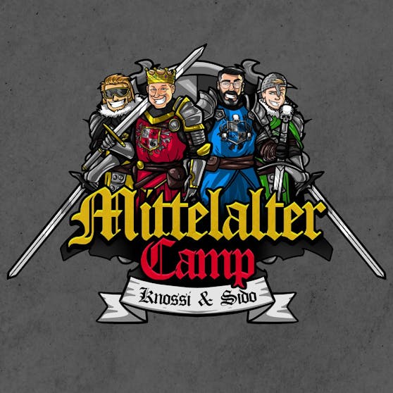 Gaming-Startup OWN3D rüstet das Mittelalter Camp mit Knossi und Rapper Sido mit eigenen Designs auf.