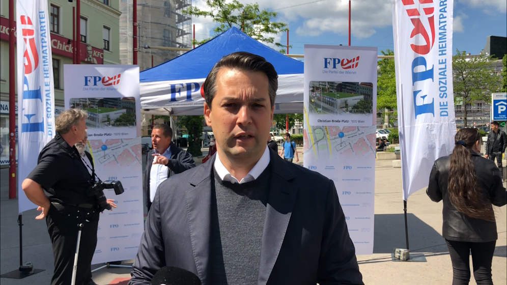 Dominik Nepp fordert Markthalle neben Westbahnhof.