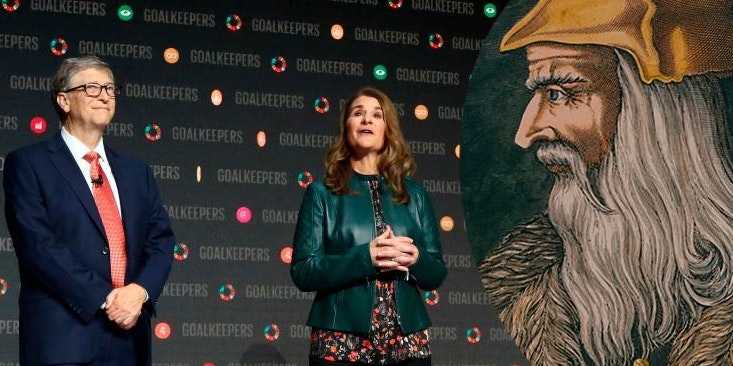 Bill, Melinda Gates, Da Vinci