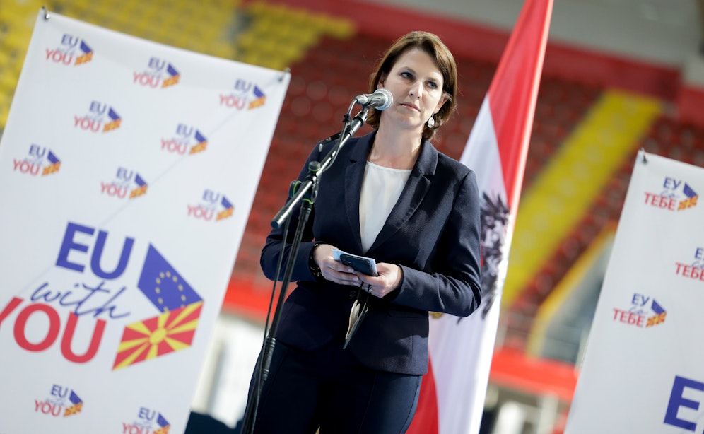 Europaministerin Karoline&nbsp;Edtstadler (ÖVP).