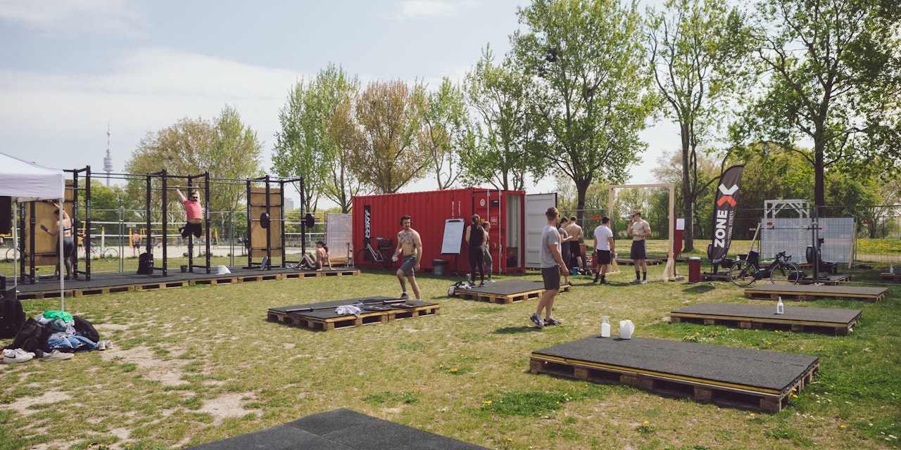Sport Ohne Maske Im Outdoor Gym Auf Wiener Donauinsel Wien Heute At