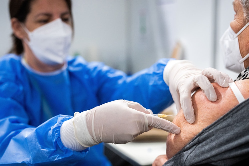 Corona-Schutzimpfung in Österreich.