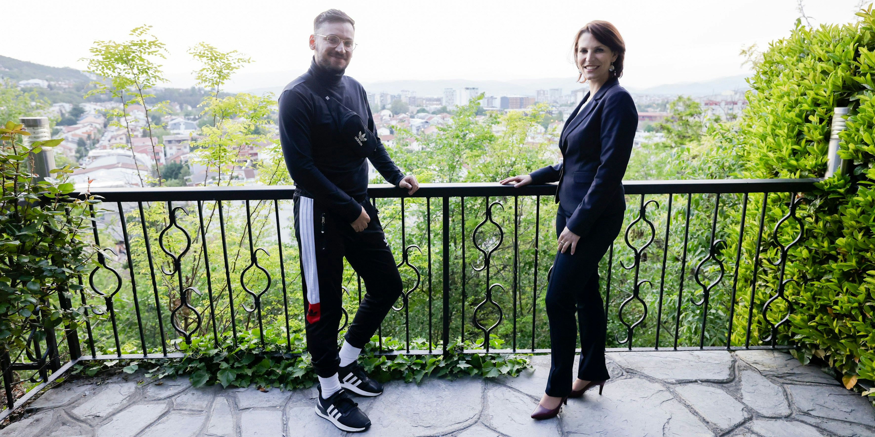 David Slomo ("Heute") im Gespräch mit Karoline Edtstadler