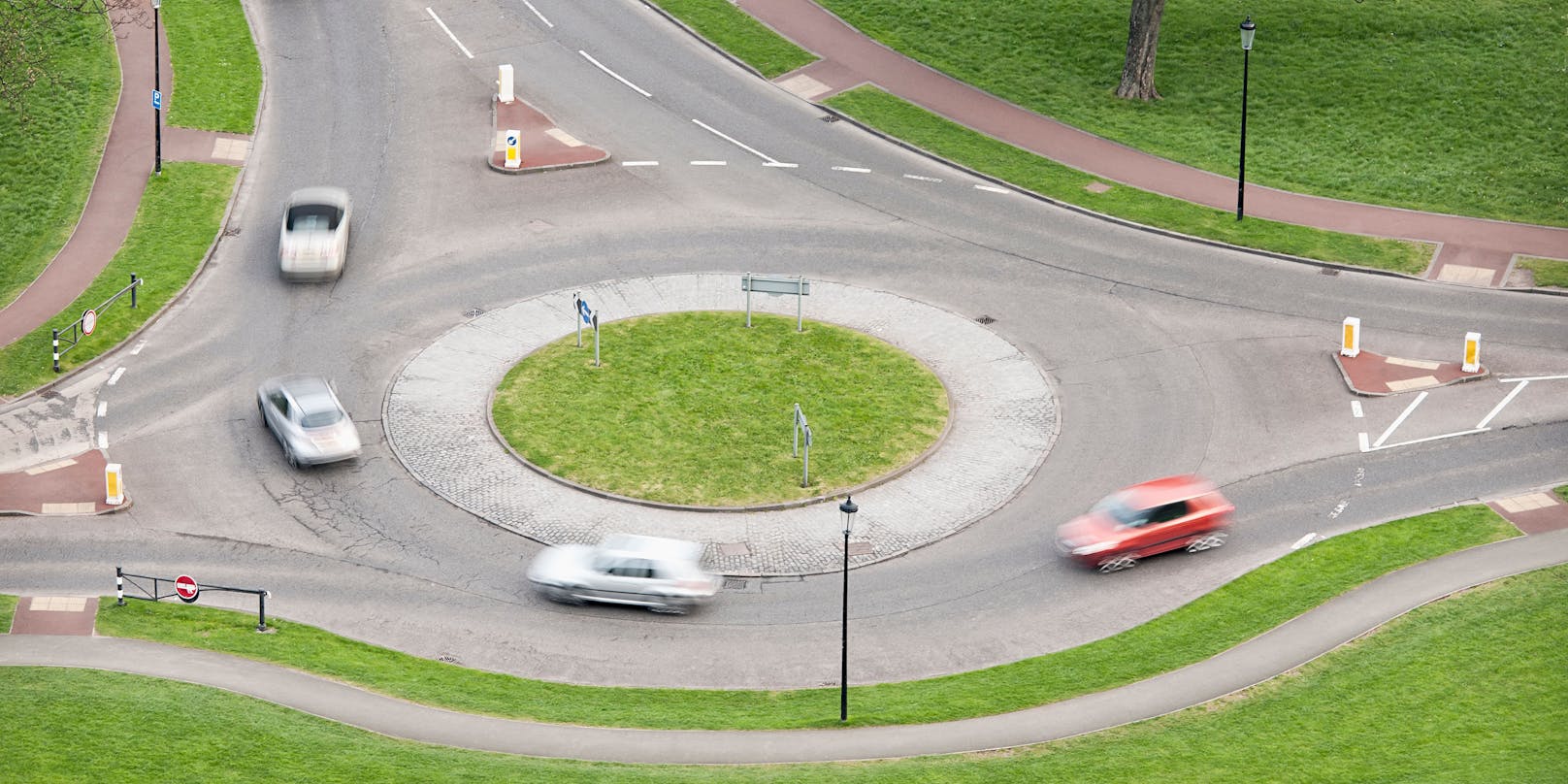 Ein Kreisverkehr - für viele Amerikaner ein schier unüberwindbares Hindernis.