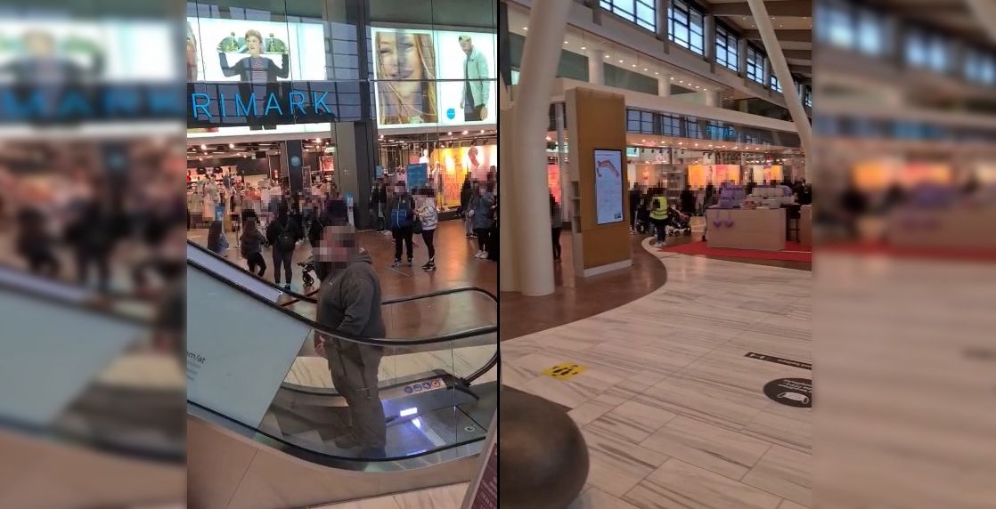 Mega-Schlange vor Primark im G3 (Gerasdorf)