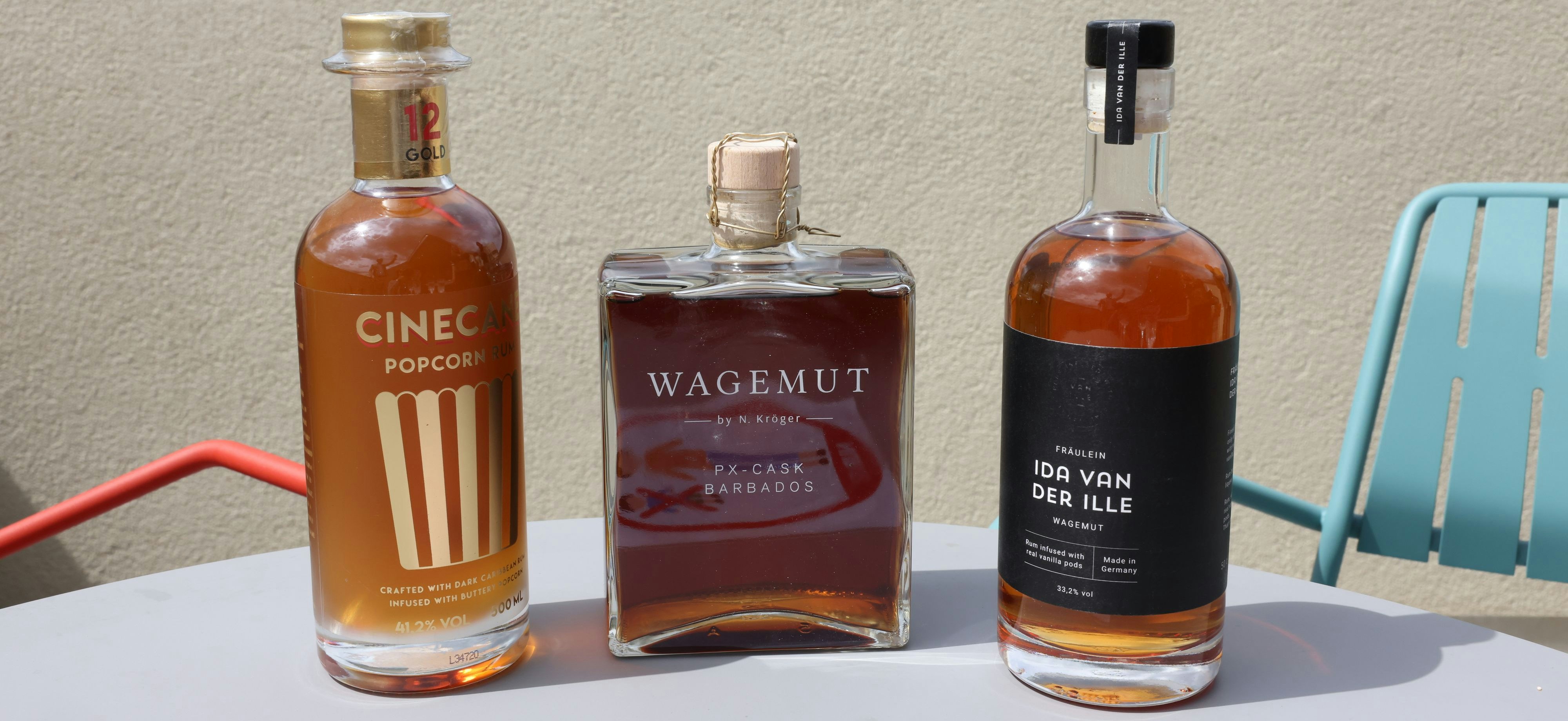 Nicolas Kröger kreierte Popcorn-Rum.