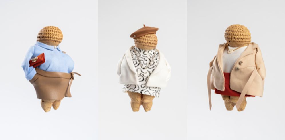 Die Venus von Influ ... äh Willendorf wurde neu eingekleidet.