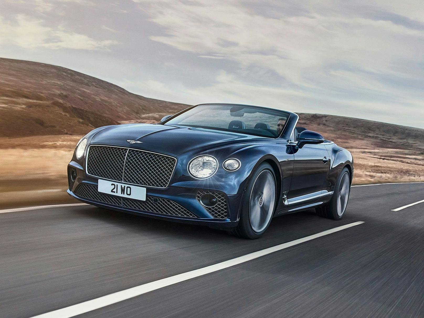 Jetzt kommt der stärkste Serien-Bentley auch in einer offenen Version.