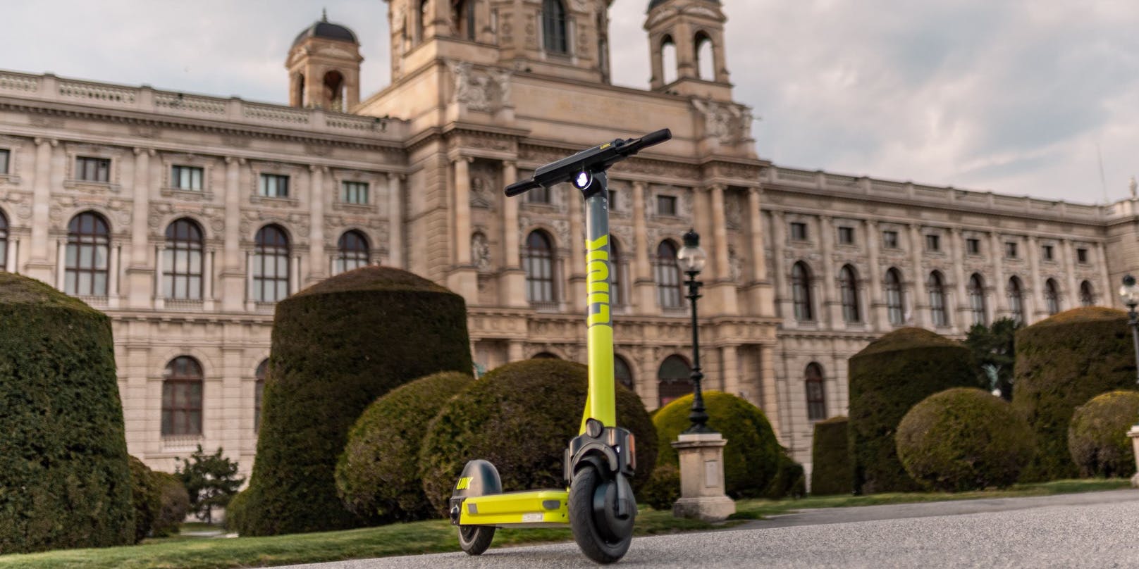 Link-Scooter zum Ausborgen in Wien
