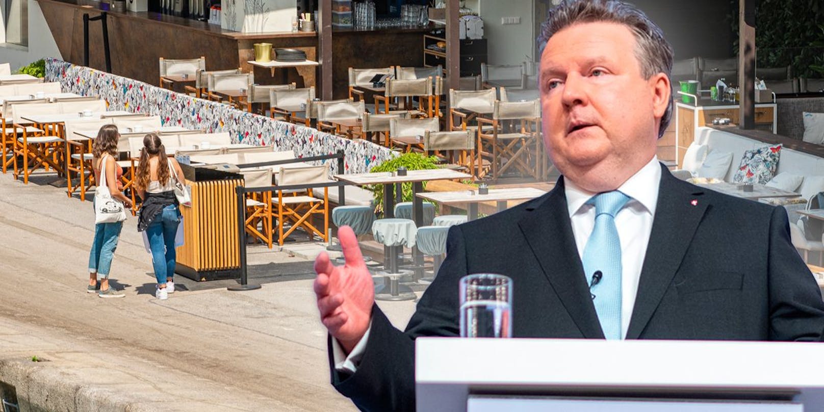 Michael Ludwig entscheidet über die Gastro-Öffnung in Wien.
