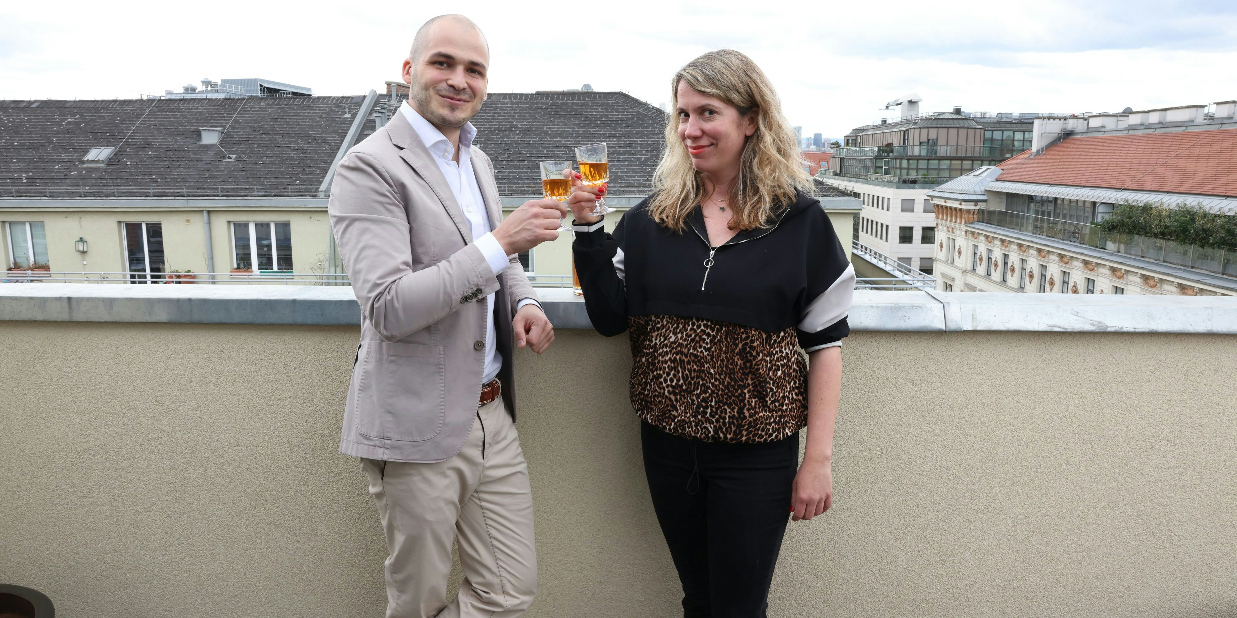 P(l)opcorn: "Heute"-Redakteurin Sandra Kartik und Nicolas Kröger 