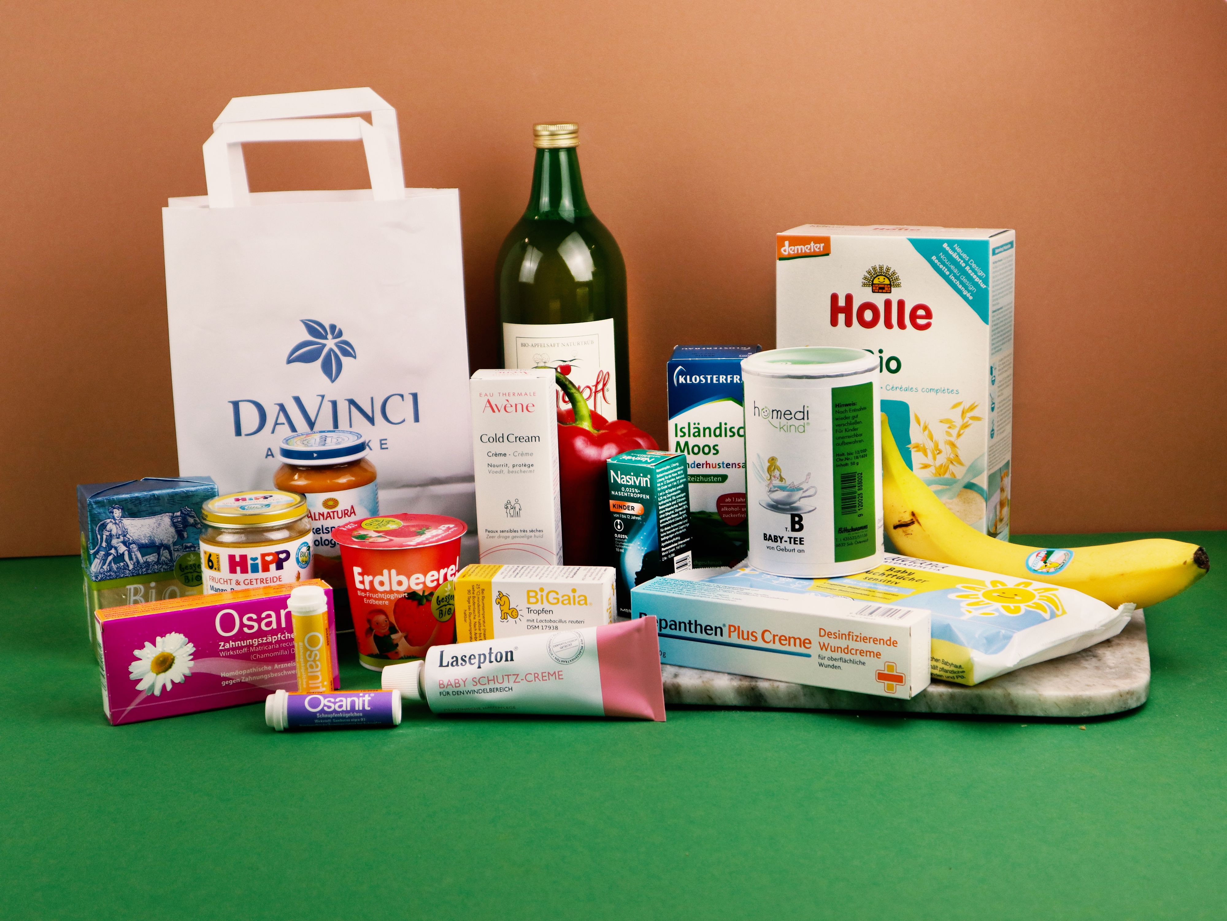 gurkerl.at liefert auch rezeptfreie Arzneimittel.