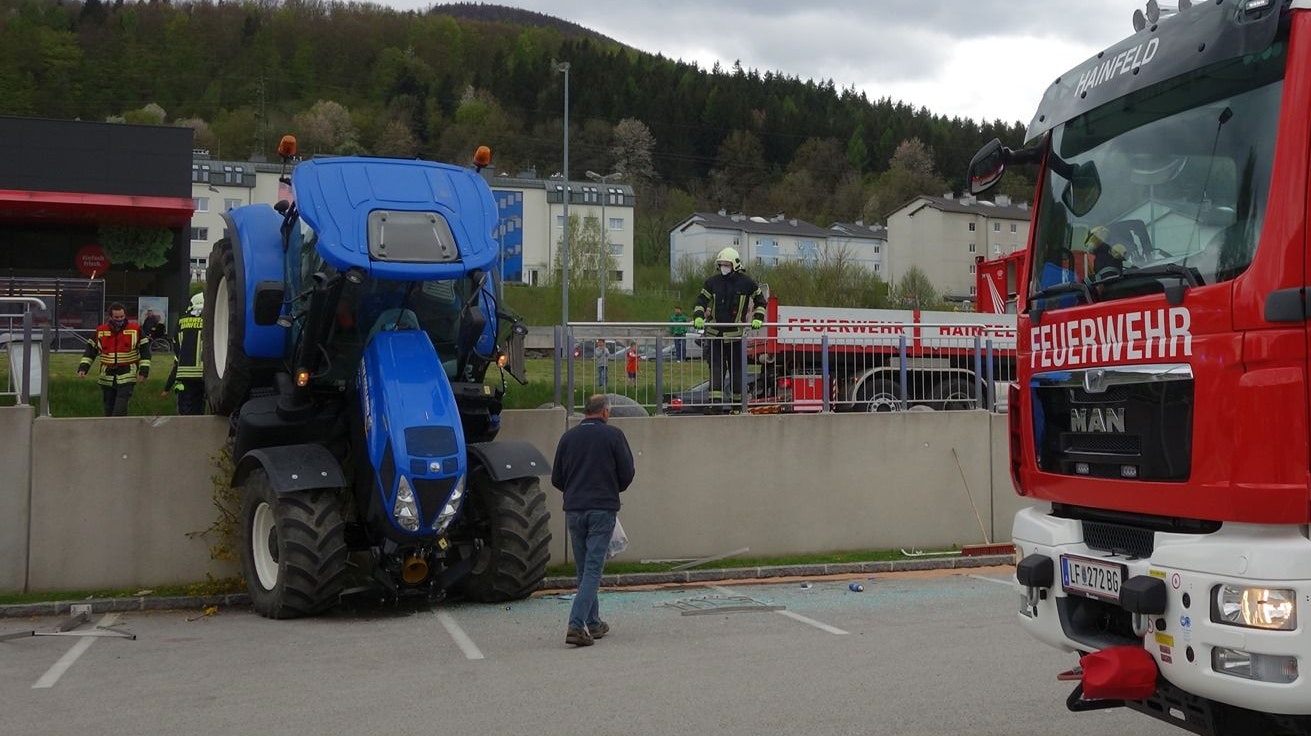 Der Lenker musste ausweichen.