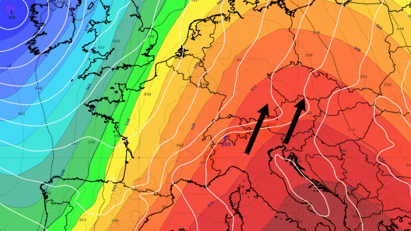 Ab Sonntag wird es zunehmend föhnig in den Nordalpen