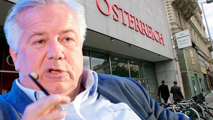 Im Verlagshaus von Wolfgang Fellner fand eine Hausdurchsuchung statt.