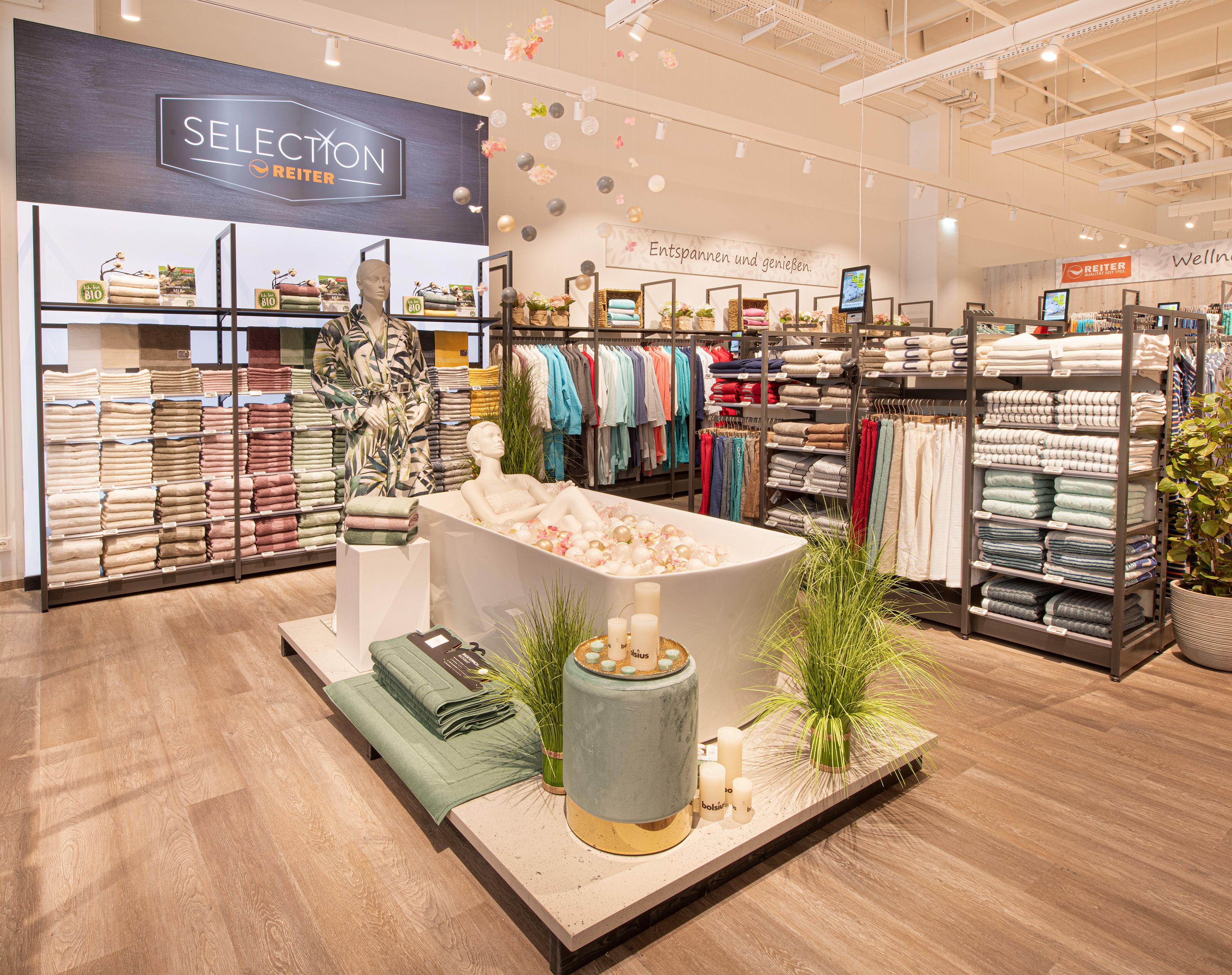 Betten Reiter - Der modernste Flagshipstore für Heimtextilien in Europa