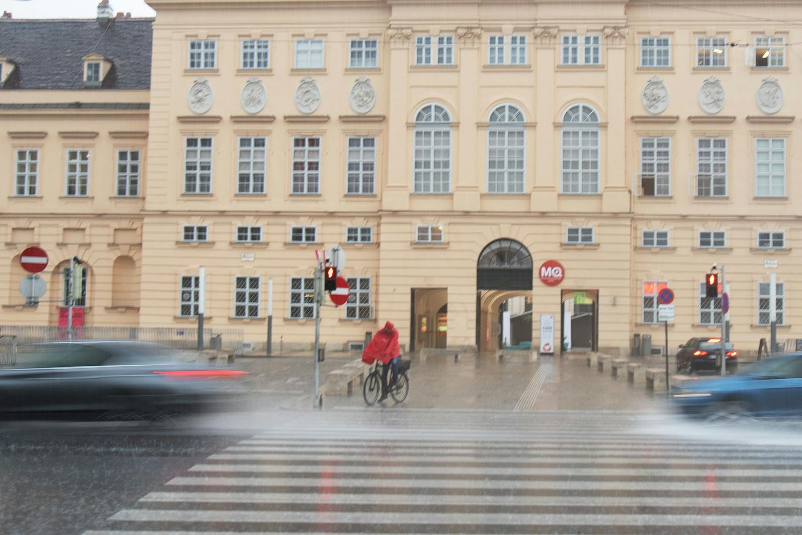 Regenwetter in Wien. Symbolbild