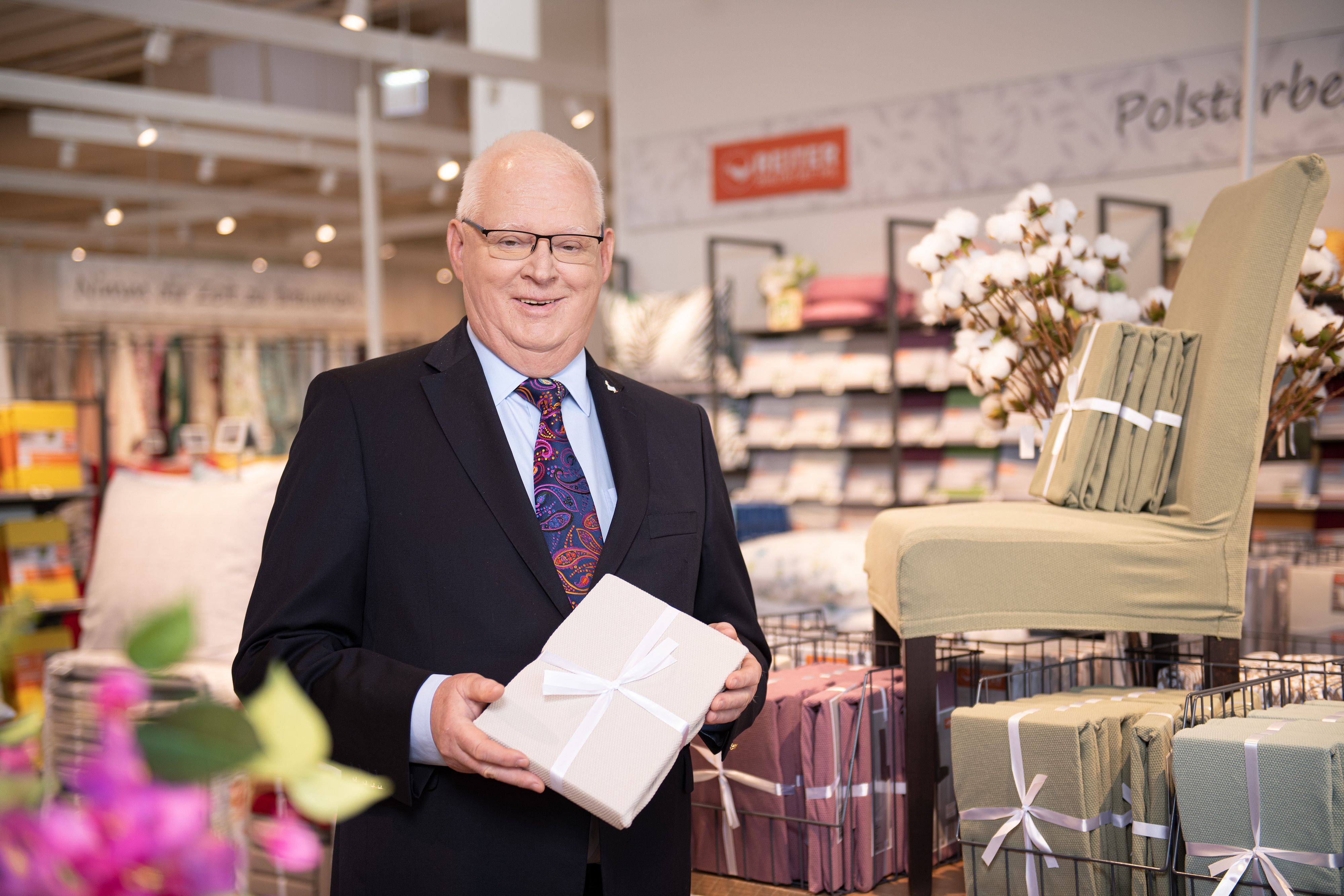 Di Peter Hildebrand im modernsten Flagshipstore für Heimtextilien Europas