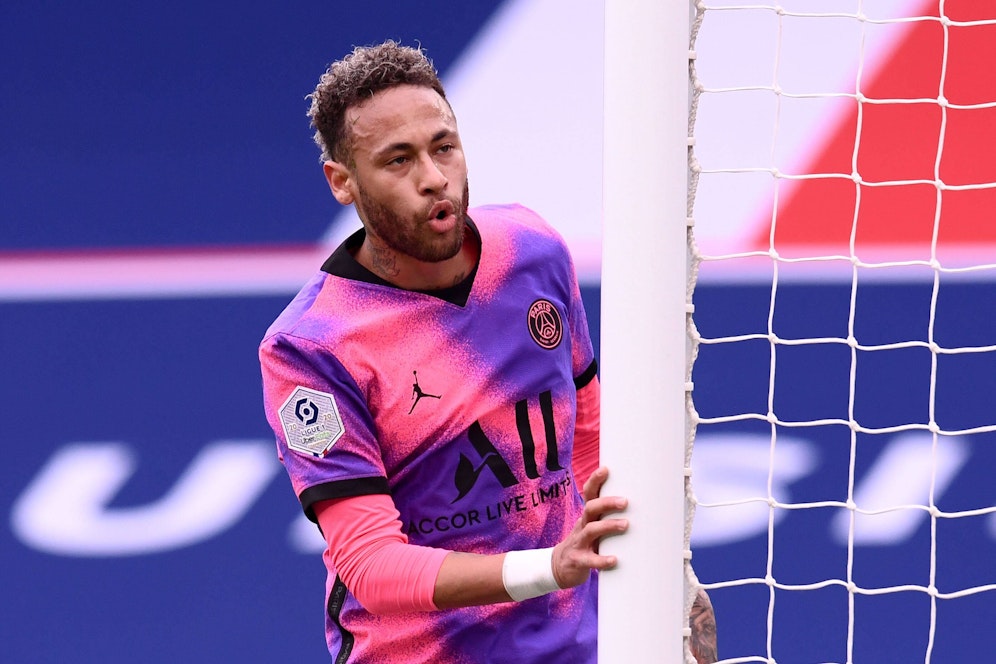 Neymar steht vor der Verlängerung bei Paris. 