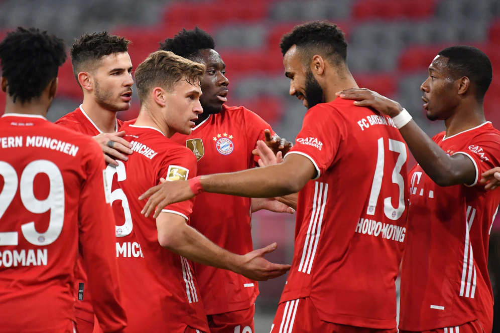 David Alaba und die Bayern greifen nach dem Titel. 