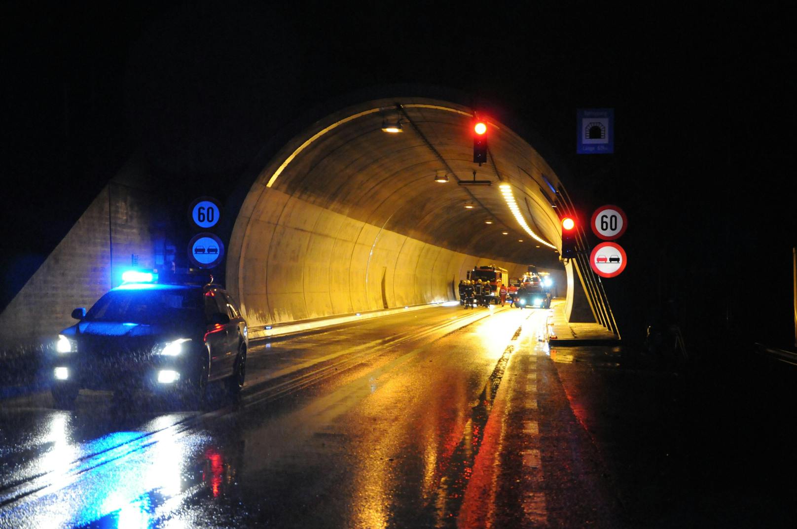 Der gesperrte Rattenberger Tunnel. 