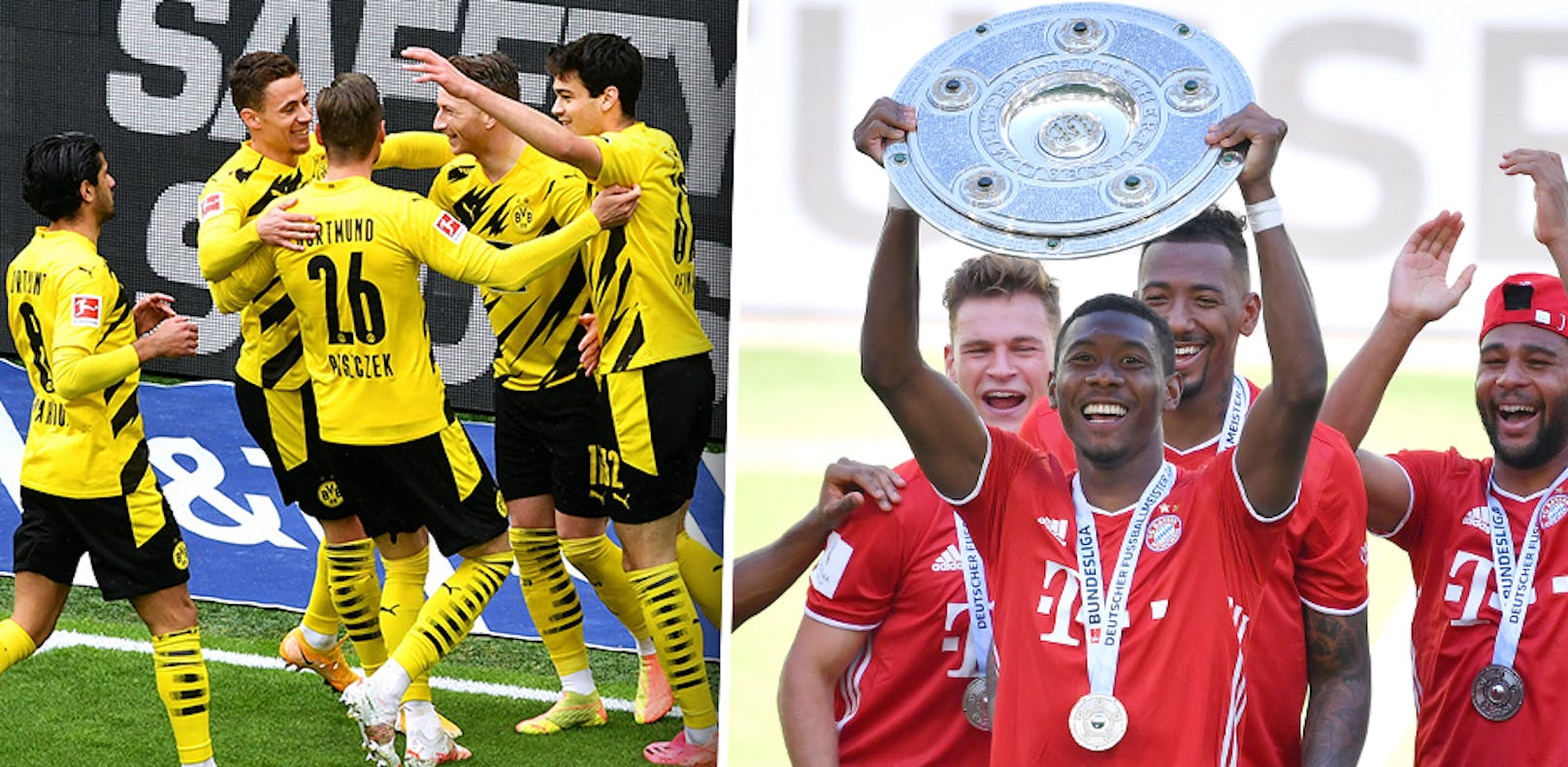 Dortmund und Bayern jubeln gemeinsam