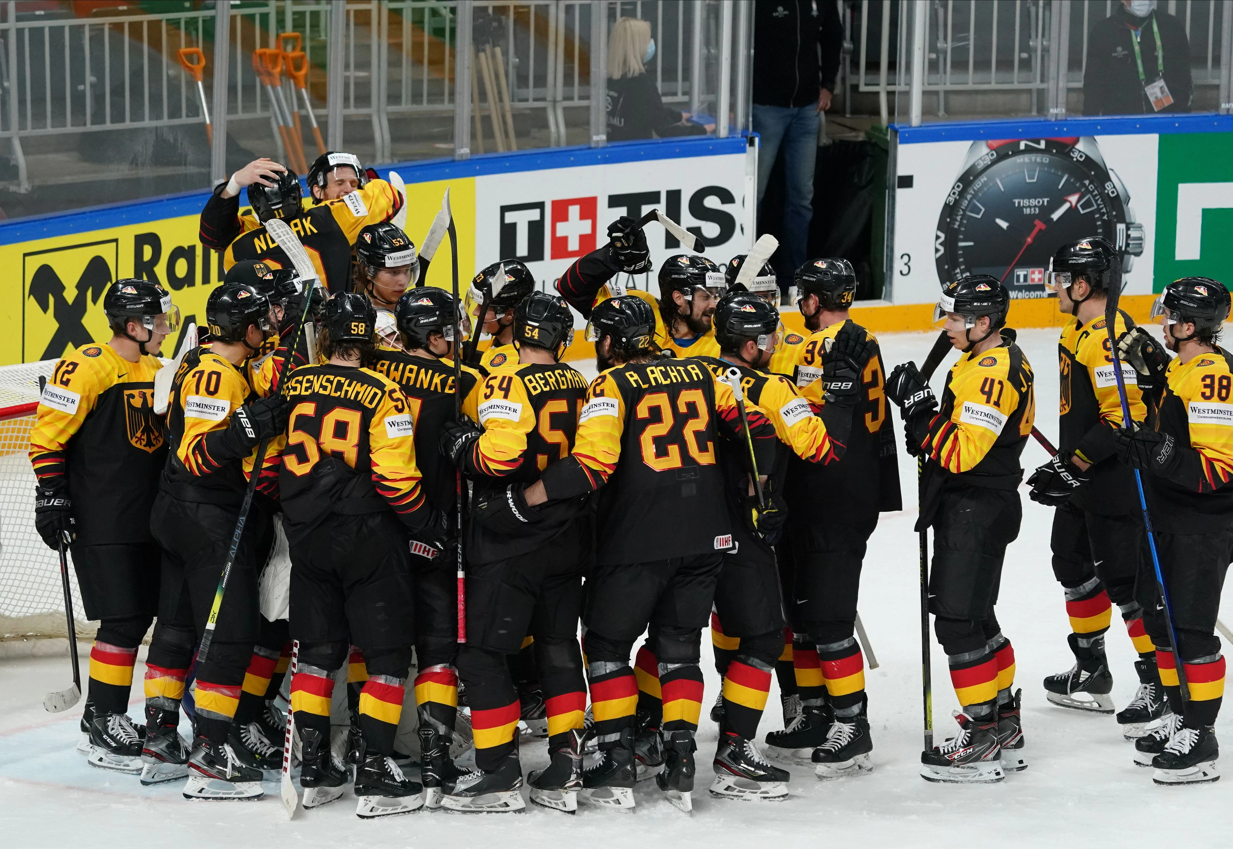 Deutschland jubelt über den Viertelfinal-Einzug.
