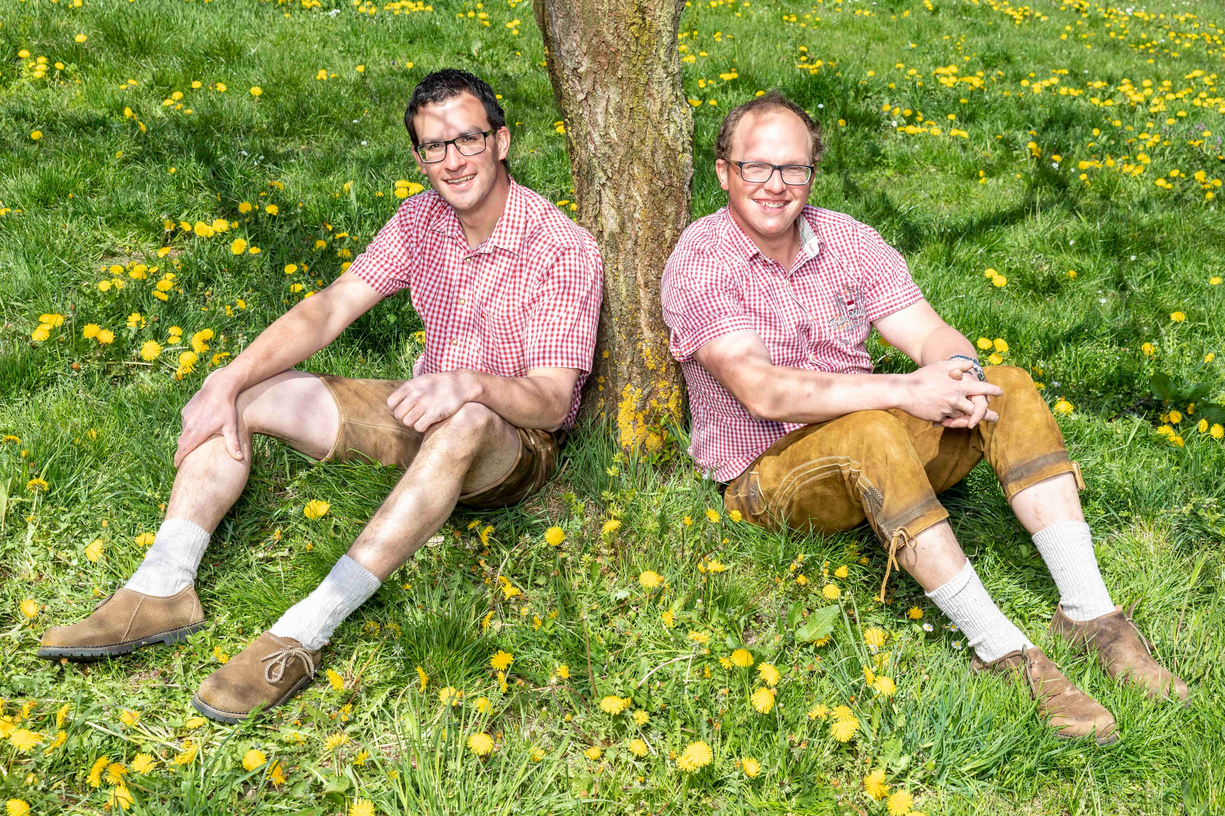 Die Marillenbauern Christian und Gerald