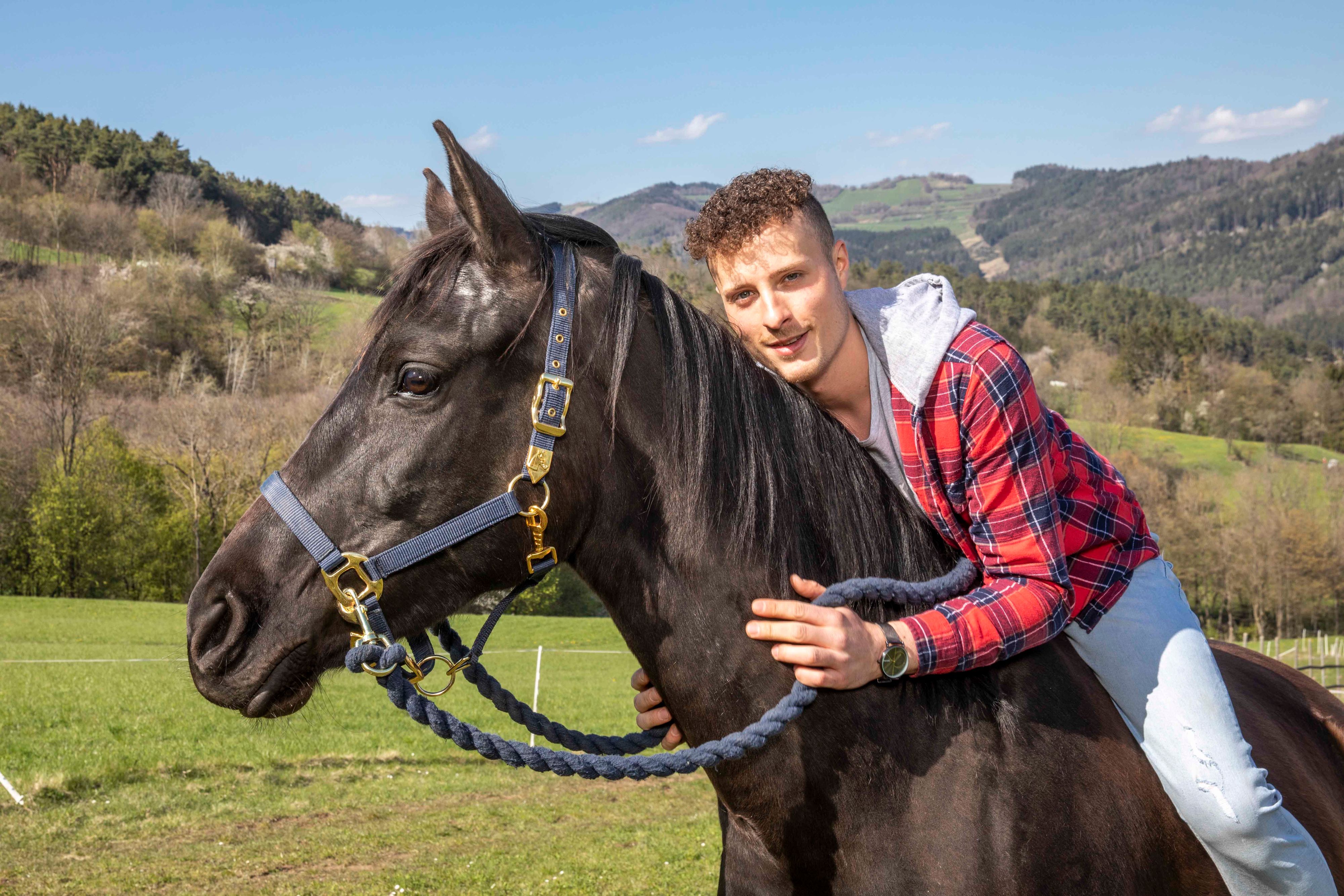 Pferdeliebhaber Johannes