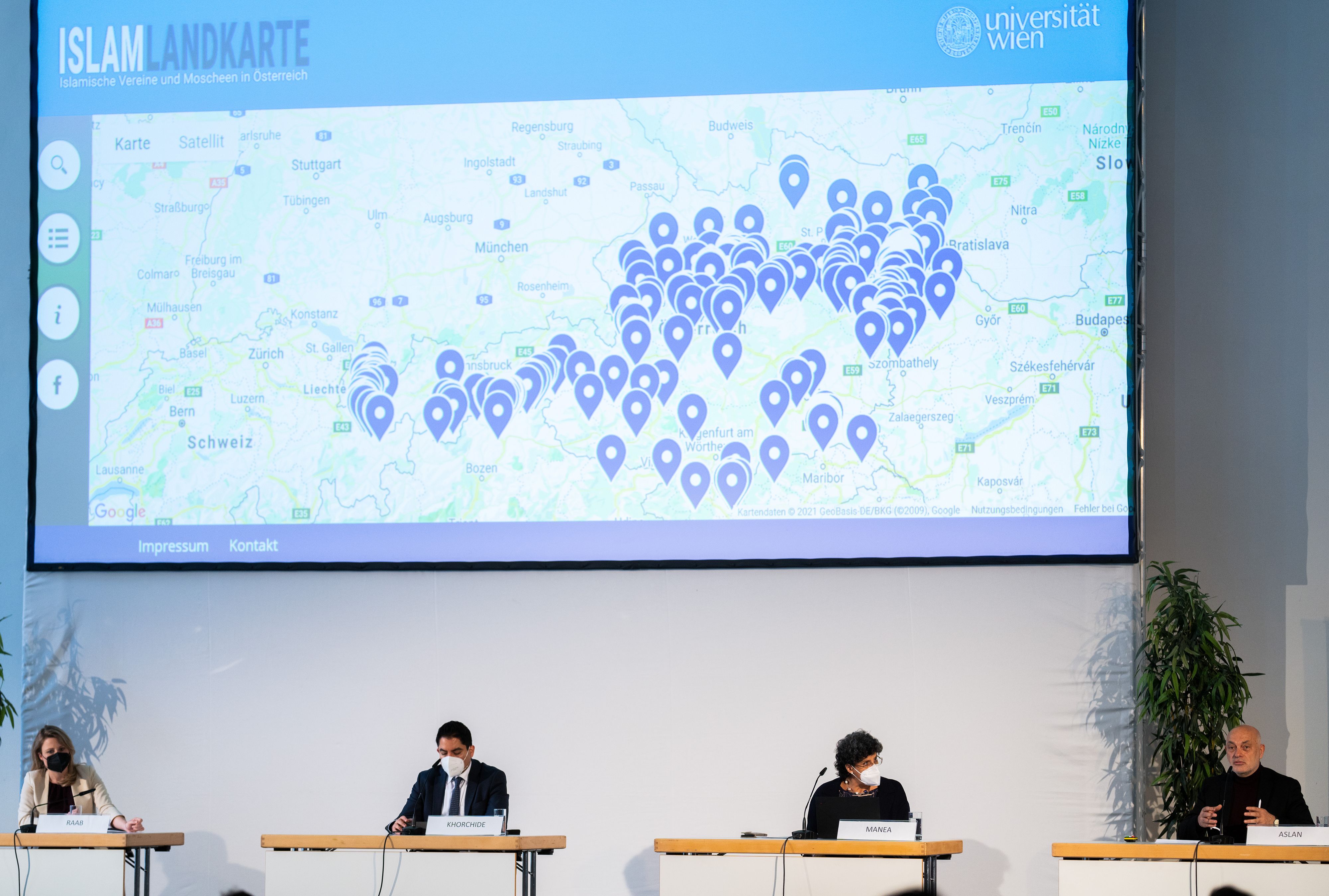 Viele der bei der Präsentation der "Islamkarte" involvierten Personen wurden mittlerweile bedroht.