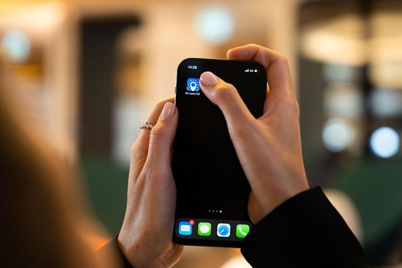 "Re-Open EU" gibt es in 24 Sprachen für Apple und Android.