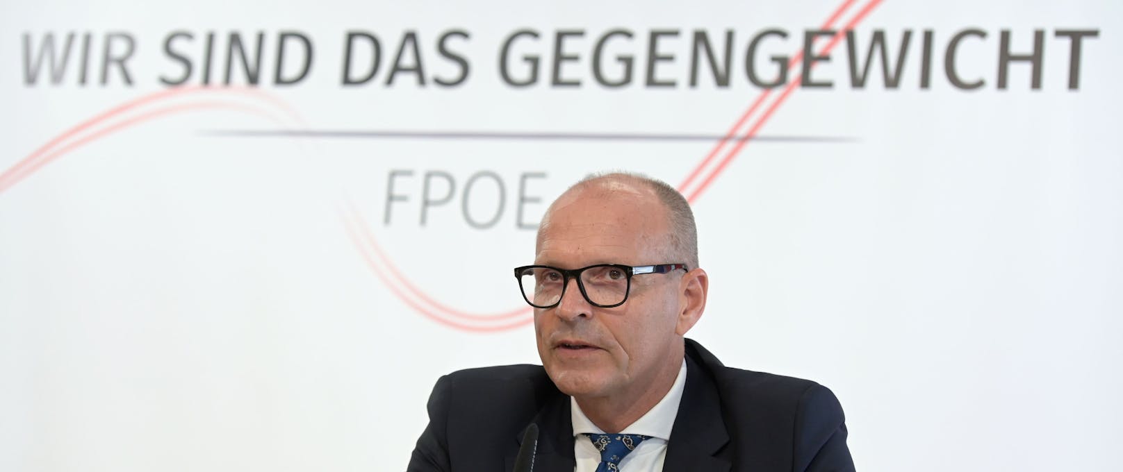 Harald Stefan, laut Parteistatut neuer FPÖ-Chef