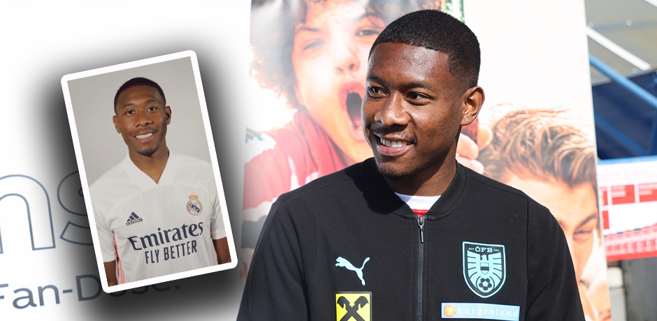 David Alaba im Real-Trikot. 