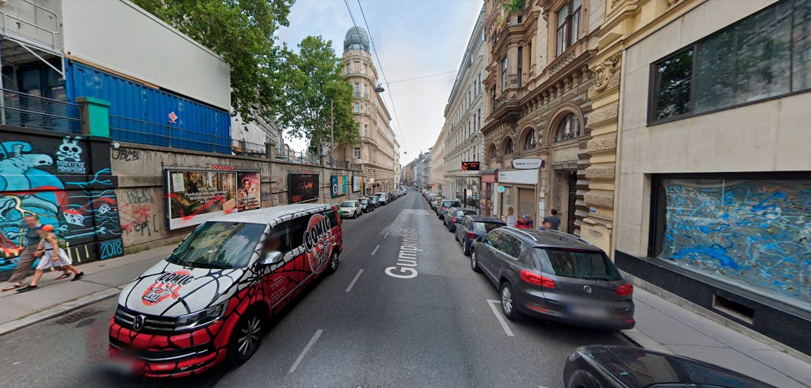 Blick in die Gumpendorfer Straße in Wien-Mariahilf. (Symbolbild)