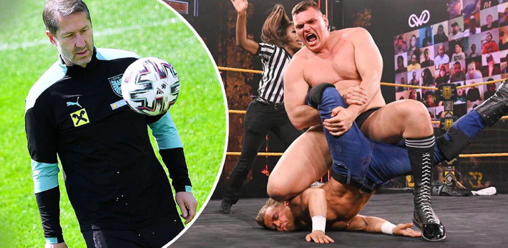 WALTER hätte Franco Foda sicher auch gern im Leg Lock
