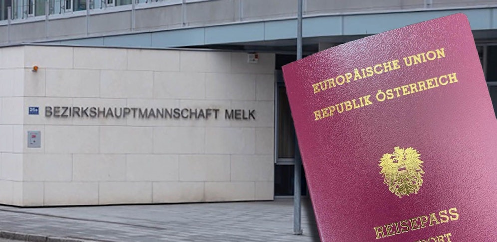 Kein Reisepass für Kind auf der BH Melk