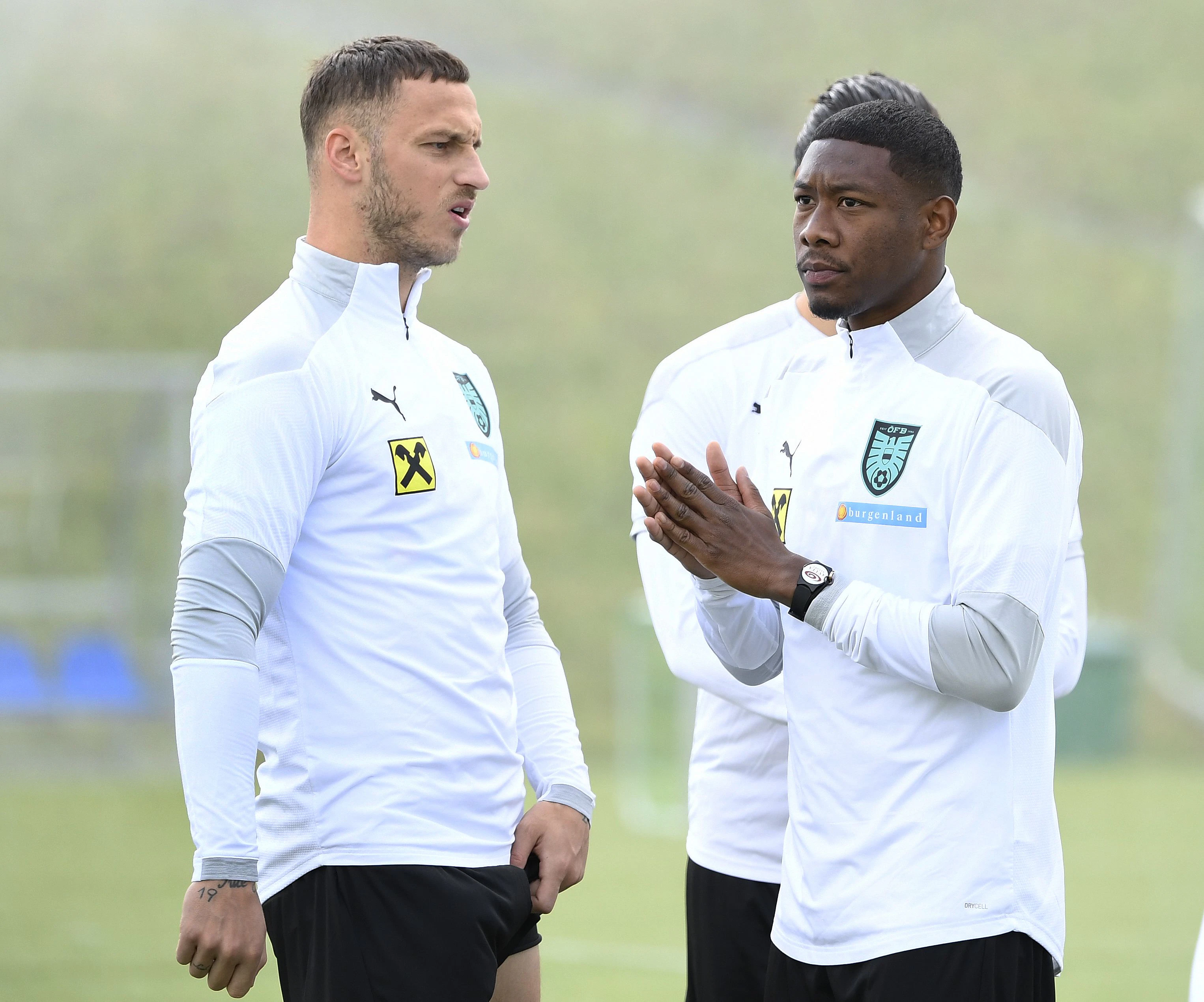 Marko Arnautovic und David Alaba.