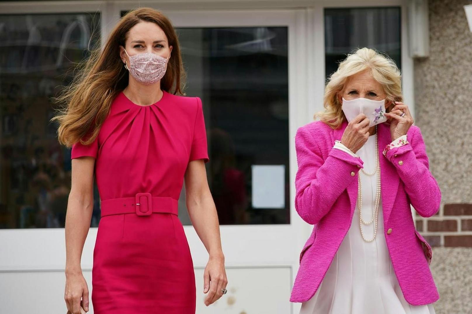 US-First Lady Dr.Jill Biden und Herzogin Kate 