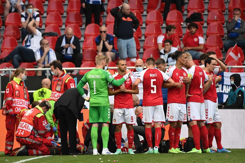 Dänemark zittert um Christian Eriksen