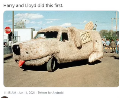 Twitter-User vergleichen Kims Auto mit dem "Dumm und Dümmer"-Auto