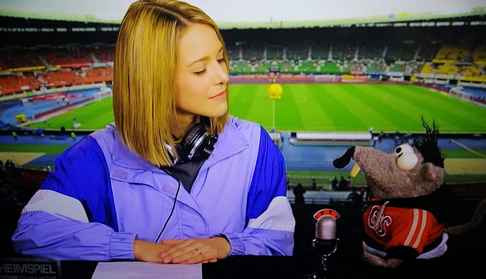 Mariella Gittler mit Rolf Rüdiger 