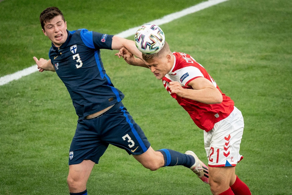 Dänemark gegen Finnland