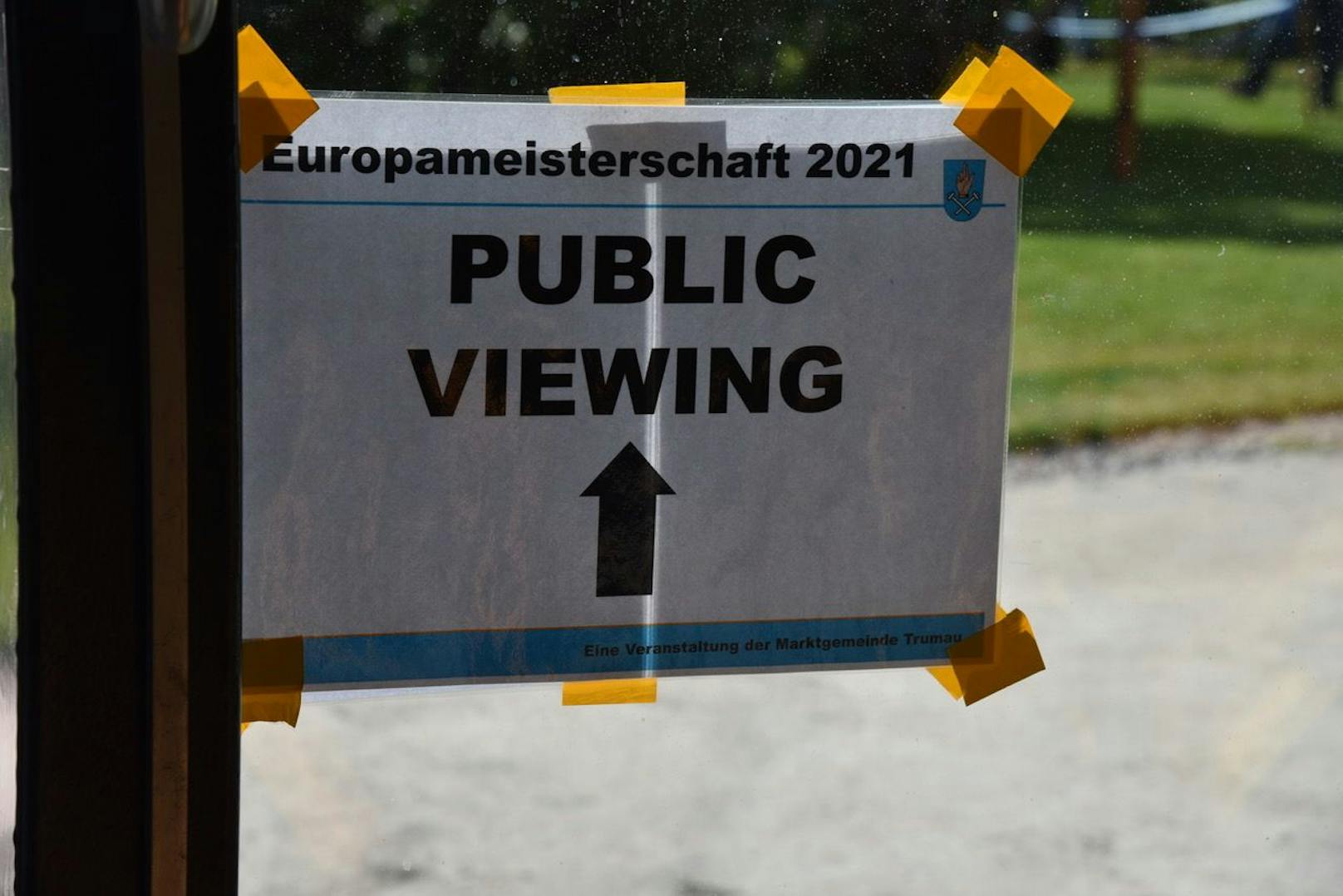 EM-Feeling: Public Viewing in Trumau
