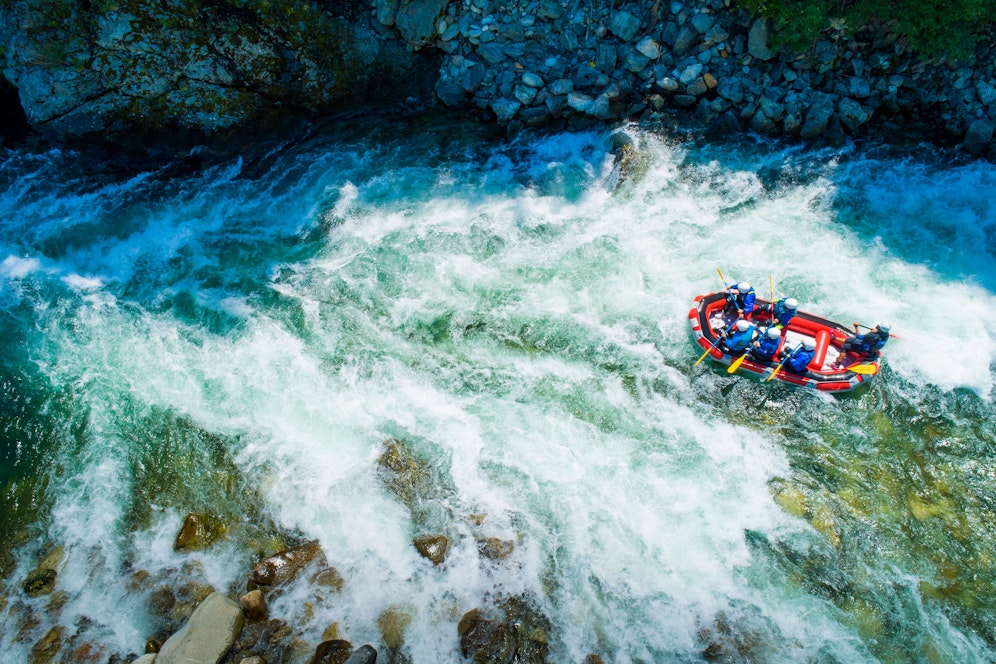 Eine 13-Jährige verletzte sich bei einer Rafting-Tour im steierischen Landl. (Symbolbild)
