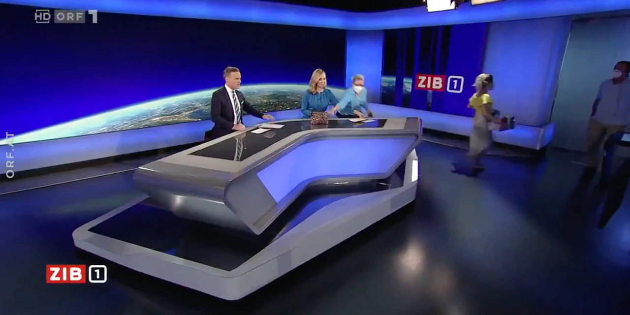 Visagistin räumt Live in ZiB Tascherl von Bernhard weg - Vimarsana News
