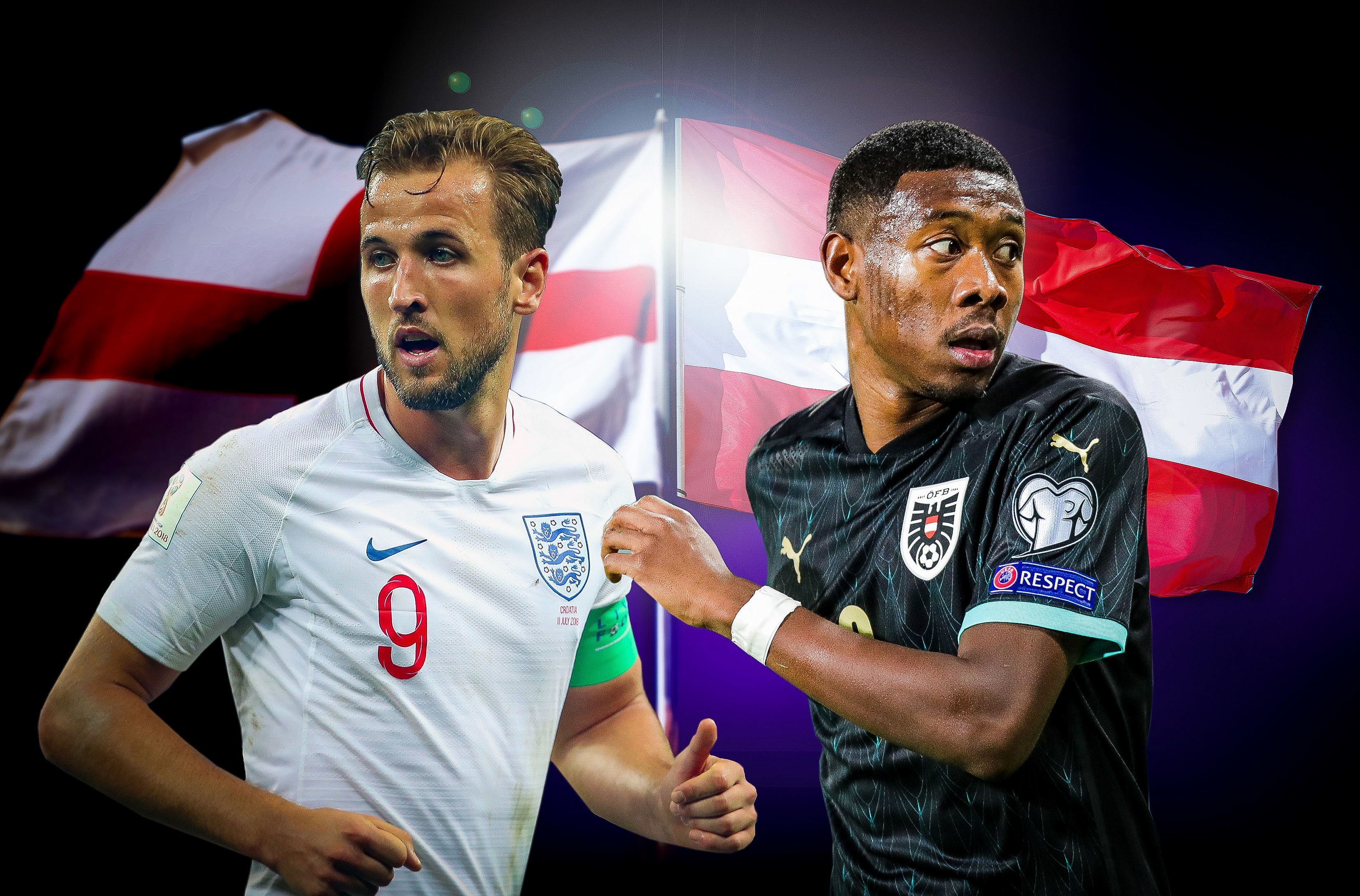 Harry Kane, David Alaba