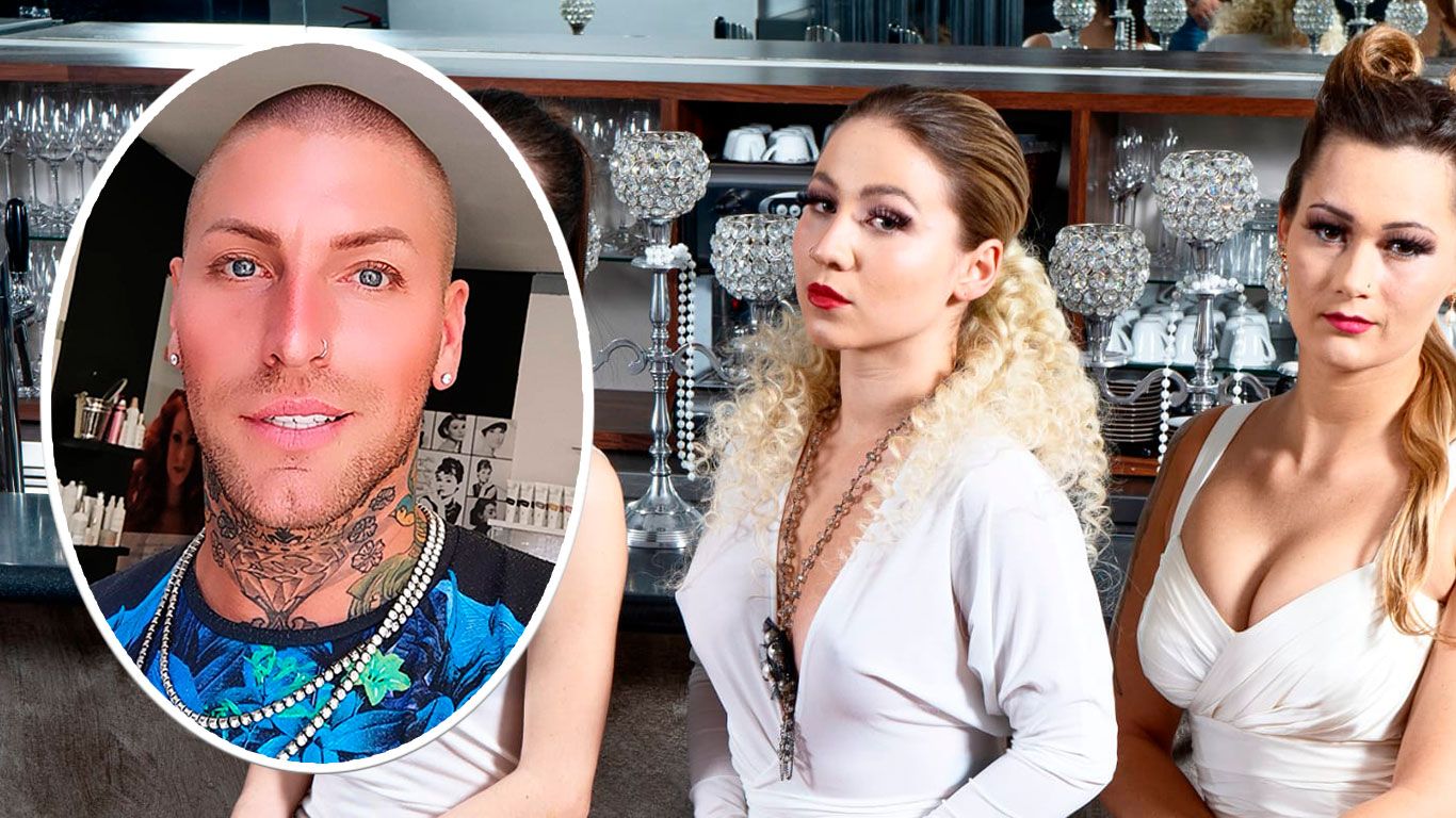 Franky van Borensky und Models seiner Agentur "Fabulous and Fair"