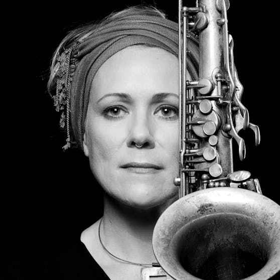 Saxophonistin Swantje Lampert