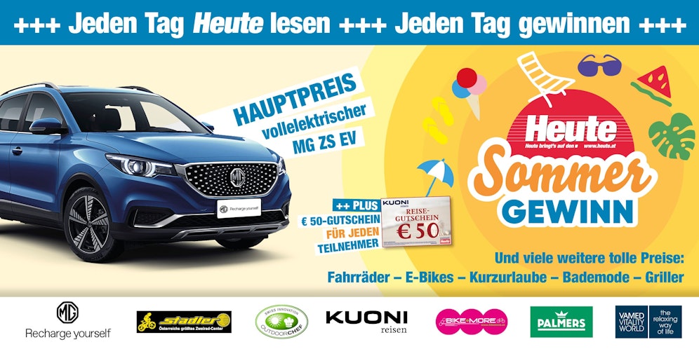 Egal wo du heuer Urlaub machst - mit diesen Gewinnen wird dein Sommer noch schöner!