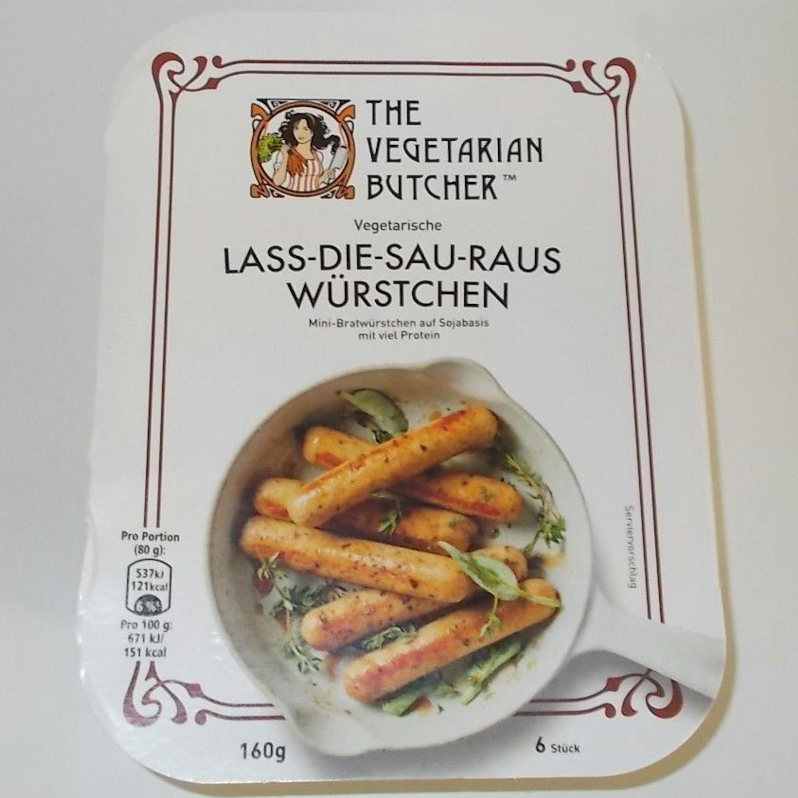 "The Vegetarian Butcher" reagierte sofort und nahm seine "Lass-Die-Sau-Raus Würstchen" aus dem Sortiment.